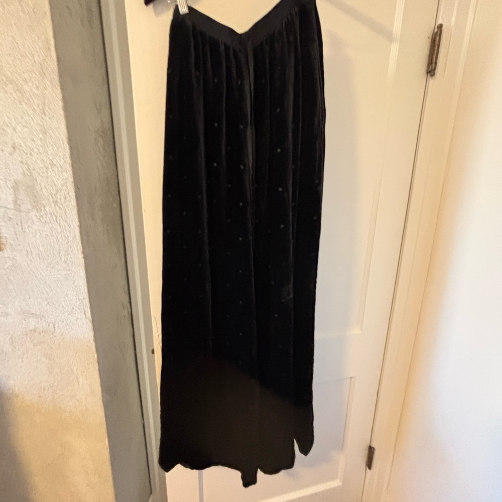 Ulla Johnson Wide leg velvet pants